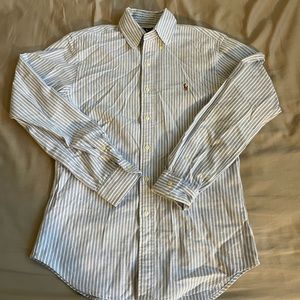 Polo Ralph Lauren, striped button down shirt. Small